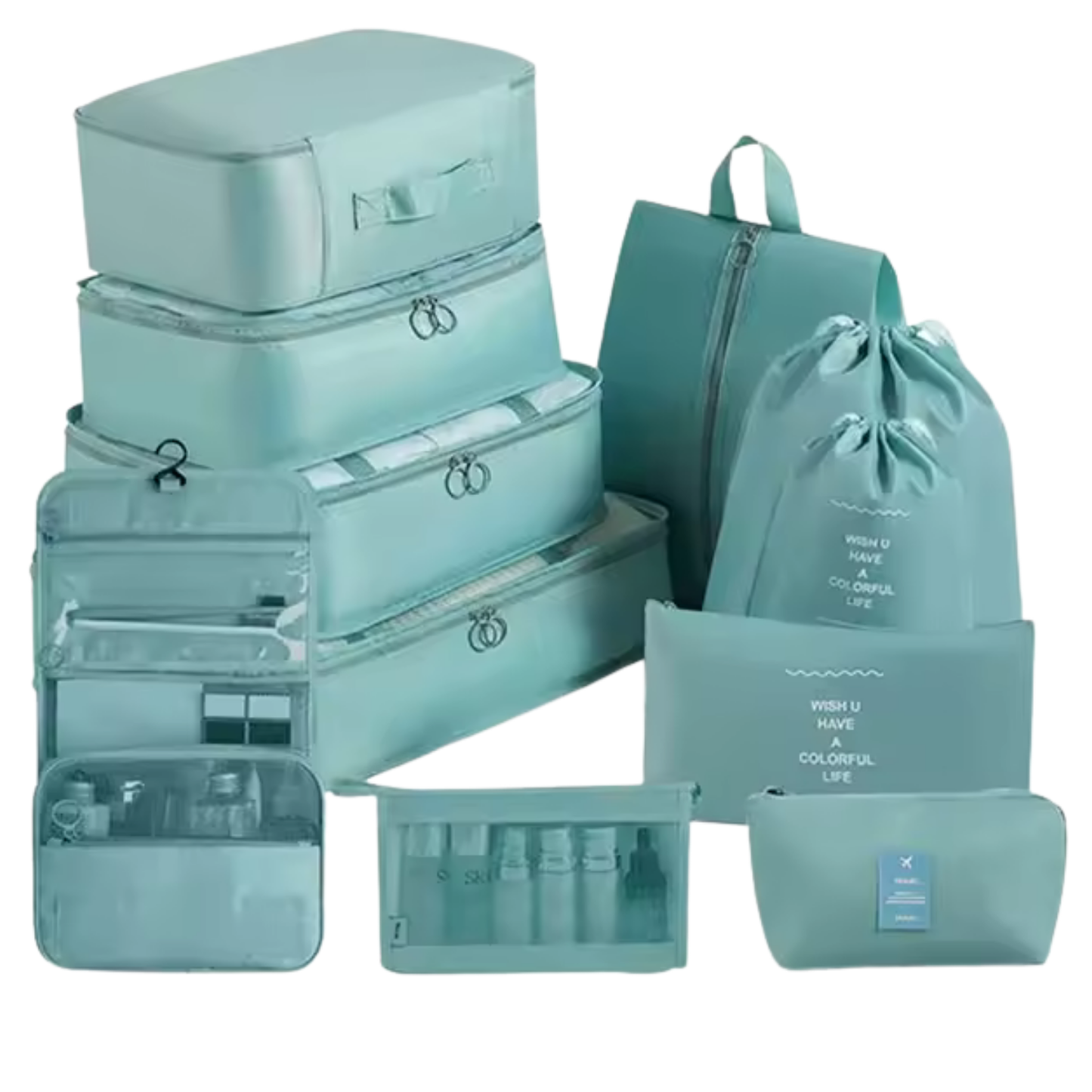 Organisateur de Voyage – Rangement pour Vêtements, Chaussures & Accessoires