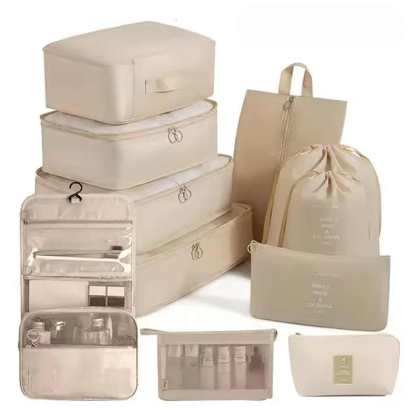 Organisateur de Voyage – Rangement pour Vêtements, Chaussures & Accessoires