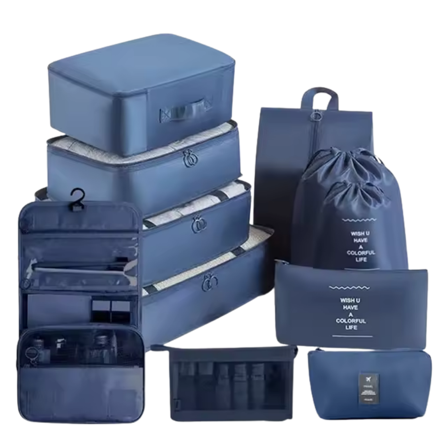 Organisateur de Voyage – Rangement pour Vêtements, Chaussures & Accessoires